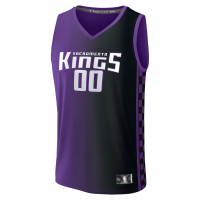 Sacramento Kings Fanatics Fast Break Custom Jersey Statement Edition Purple