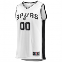 San Antonio Spurs Fanatics Fast Break Custom Replica Jersey Association Edition White