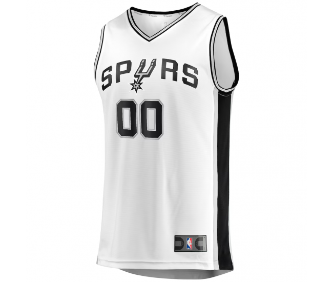 San Antonio Spurs Fanatics Fast Break Custom Replica Jersey Association Edition White