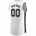 San Antonio Spurs Fanatics Fast Break Custom Replica Jersey Association Edition White