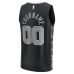 San Antonio Spurs Fanatics Fast Break Custom Replica Jersey Black Statement Edition