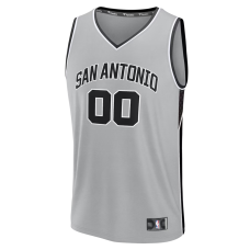 San Antonio Spurs Fanatics Fastbreak Custom Jersey Statement Edition Silver San Antonio Spurs Fanatics Fastbreak Custom Jersey Statement Edition Silver