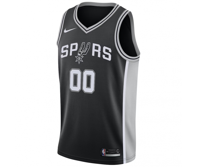 San Antonio Spurs Nike Swingman Custom Jersey Black Icon Edition