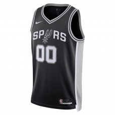 San Antonio Spurs Nike Unisex Swingman Custom Jersey Black Icon Edition