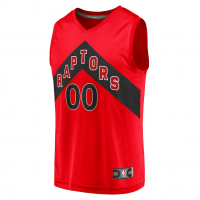 Toronto Raptors Fanatics Fast Break Replica Custom Jersey Icon Edition Red