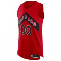 Toronto Raptors Nike 2020 21 Authentic Custom Jersey Red Icon Edition