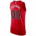 Toronto Raptors Nike 2020 21 Authentic Custom Jersey Red Icon Edition