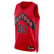 Toronto Raptors Nike Unisex Swingman Custom Jersey Red Icon Edition
