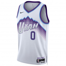 Taylor Hendricks Utah Jazz Nike Unisex Swingman Jersey Association Edition White Taylor Hendricks Utah Jazz Nike Unisex Swingman Jersey Association Edition White