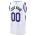 Utah Jazz Fanatics Fast Break Replica Custom Jersey White Association Edition