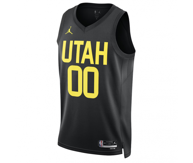 Utah Jazz Jordan Brand Unisex 2022 23 Swingman Custom Jersey Statement Edition Black