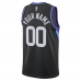 Utah Jazz Jordan Brand Unisex 2024 25 Custom Swingman Jersey Statement Edition Black