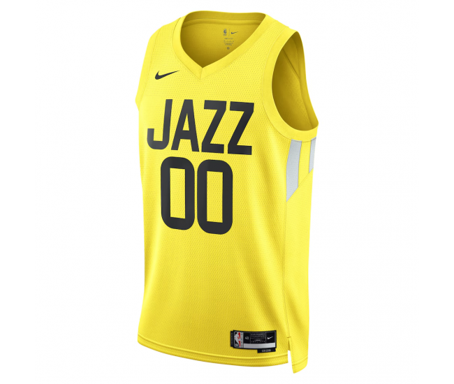 Utah Jazz Nike Unisex Swingman Custom Jersey Gold Icon Edition