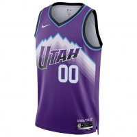 Utah Jazz Nike Unisex Swingman Custom Jersey Icon Edition Purple