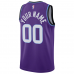 Utah Jazz Nike Unisex Swingman Custom Jersey Icon Edition Purple