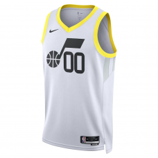 Utah Jazz Nike Unisex Swingman Custom Jersey White Association Edition Utah Jazz Nike Unisex Swingman Custom Jersey White Association Edition
