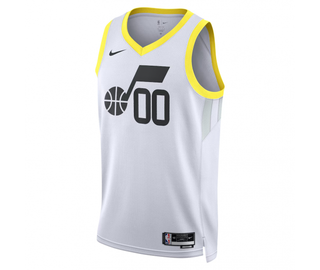 Utah Jazz Nike Unisex Swingman Custom Jersey White Association Edition