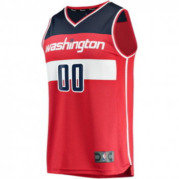 Washington Wizards Fanatics Fast Break Custom Replica Jersey Red Icon Edition