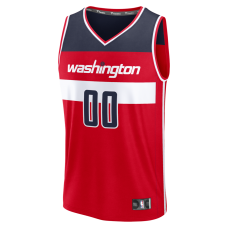 Washington Wizards Fanatics Fastbreak Custom Jersey Red Icon Edition