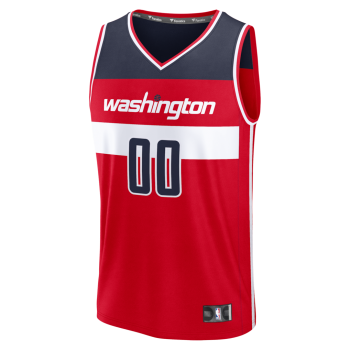 Washington Wizards Fanatics Fastbreak Custom Jersey Red Icon Edition