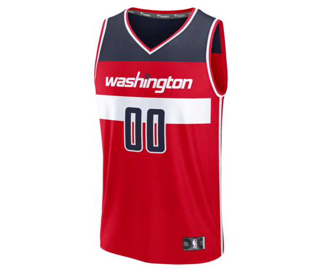 Washington Wizards Fanatics Fastbreak Custom Jersey Red Icon Edition