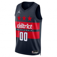 Washington Wizards Jordan Brand Unisex 2024 25 Custom Swingman Jersey Statement Edition Navy