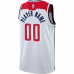 Washington Wizards Nike 2020 21 Swingman Custom Jersey Association Edition White