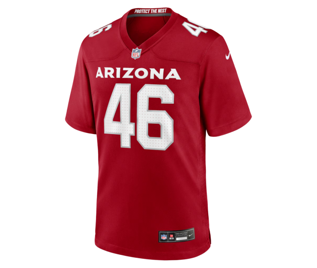 Aaron Brewer Arizona Cardinals Nike Team Game Jersey Cardinal