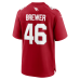 Aaron Brewer Arizona Cardinals Nike Team Game Jersey Cardinal