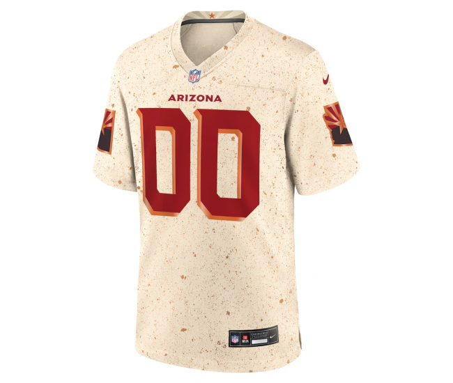Arizona Cardinals Nike 2025 Rivalries Collection Custom Game Jersey Natural