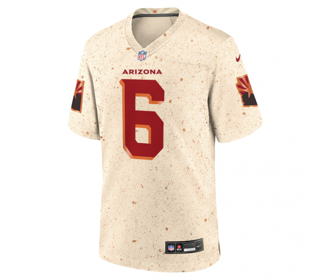 James Conner Arizona Cardinals Nike 2025 Rivalries Collection Game Jersey Natural