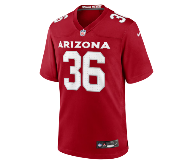 Kitan Crawford Arizona Cardinals Nike Team Game Jersey Cardinal