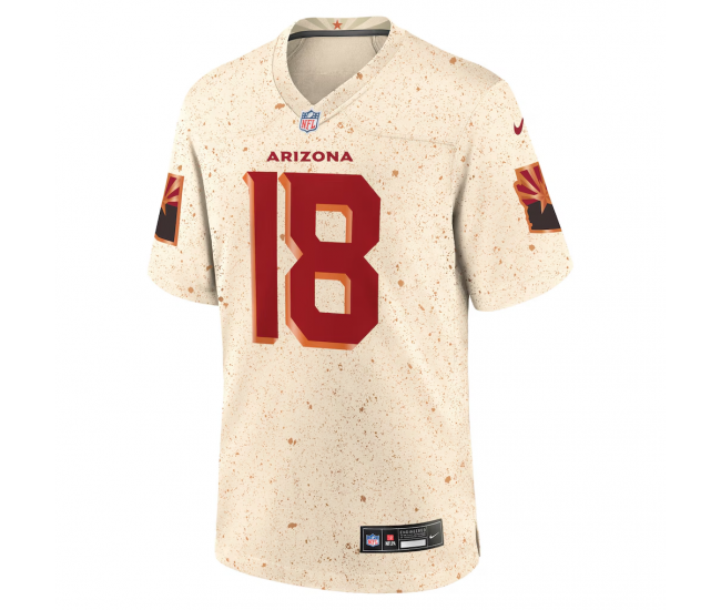 Marvin Harrison Jr. Arizona Cardinals Nike 2025 Rivalries Collection Game Jersey Natural