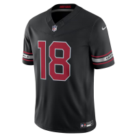 Marvin Harrison Jr. Arizona Cardinals Nike Alternate Vapor F.U.S.E. Stitched Limited Jersey Black