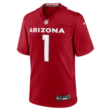 Number 1 Groom Arizona Cardinals Nike Game Jersey Cardinal Number 1 Groom Arizona Cardinals Nike Game Jersey Cardinal