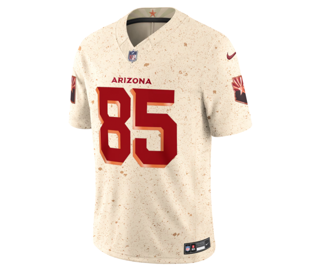 Trey McBride Arizona Cardinals Nike 2025 Rivalries Collection Stitched Limited Jersey Natural