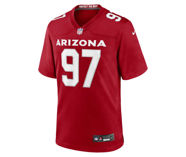 Walter Nolen Arizona Cardinals Nike Game Player Jersey Cardinal