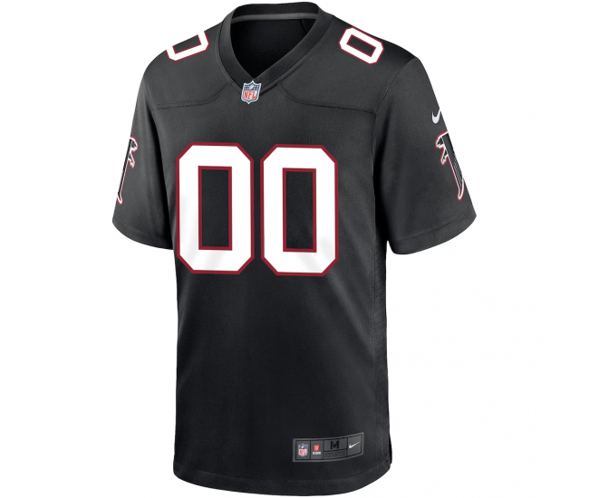 Atlanta Falcons Nike Throwback Custom Game Jersey Black
