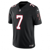Bijan Robinson Atlanta Falcons Nike Alternate Throwback Vapor F.U.S.E. Stitched Limited Jersey Black