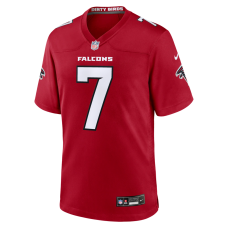 Bijan Robinson Atlanta Falcons Nike Game Jersey Red Bijan Robinson Atlanta Falcons Nike Game Jersey Red