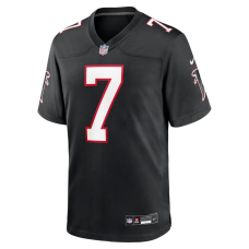 Bijan Robinson Atlanta Falcons Nike Throwback Game Jersey Black Bijan Robinson Atlanta Falcons Nike Throwback Game Jersey Black