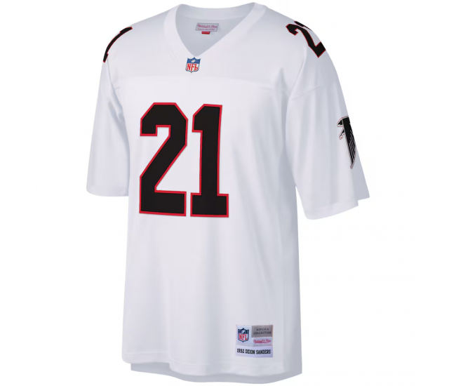 Deion Sanders Atlanta Falcons Mitchell & Ness Legacy Replica Jersey White