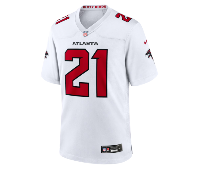 Deion Sanders Atlanta Falcons Nike Retired Player Game Jersey White