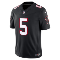 Drake London Atlanta Falcons Nike Alternate Throwback Vapor F.U.S.E. Stitched Limited Jersey Black