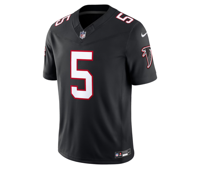 Drake London Atlanta Falcons Nike Alternate Throwback Vapor F.U.S.E. Stitched Limited Jersey Black