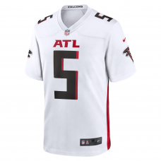 Drake London Atlanta Falcons Nike Away Game Player Jersey White Drake London Atlanta Falcons Nike Away Game Player Jersey White