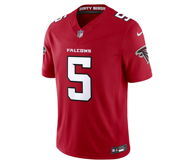 Drake London Atlanta Falcons Nike Team Vapor F.U.S.E. Stitched Limited Jersey Red