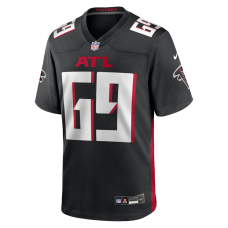 Jack Nelson Atlanta Falcons Nike Team Game Jersey Black Jack Nelson Atlanta Falcons Nike Team Game Jersey Black