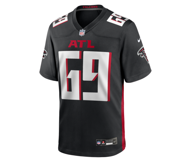 Jack Nelson Atlanta Falcons Nike Team Game Jersey Black