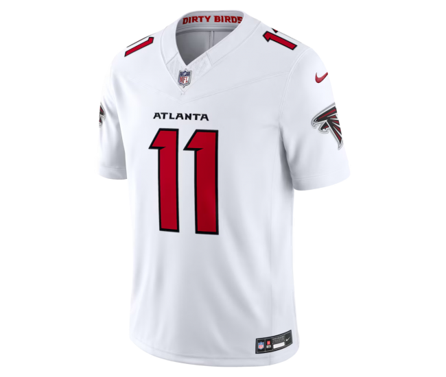 Jalon Walker Atlanta Falcons Nike Vapor F.U.S.E. Stitched Limited Jersey White